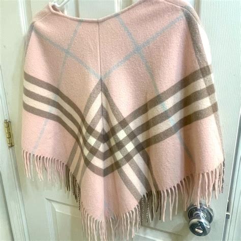 authentic Burberry poncho